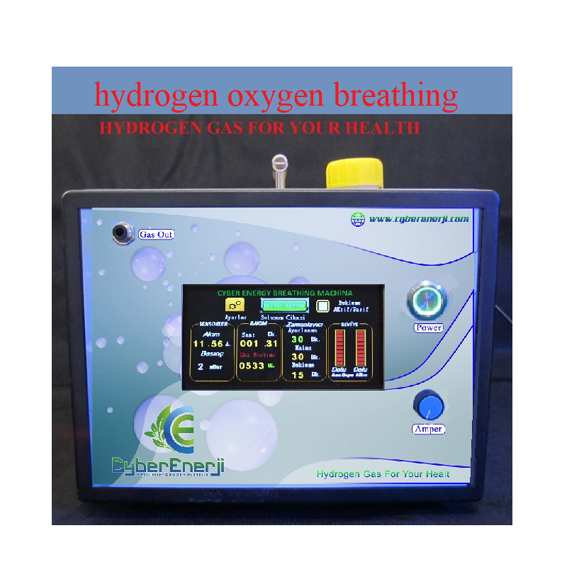 Dokunmatik ekran Hidrojen Oksijen elektroliz Makinası